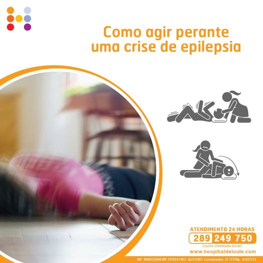 Como agir perante uma crise de epilepsia